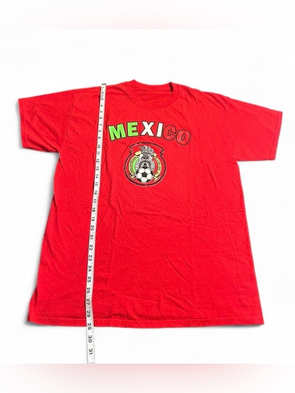 Mexico Graphic Short Sleeve Tee - Red